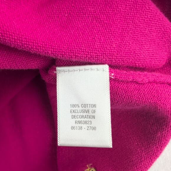 Vintage C. J. Banks Cardigan Beachy GrannyCore GrandmaBeach Hot Pink Women's 2X - Picture 8 of 10